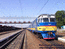 Дизель-поезд ДР1А-262 на ст. Красноград.