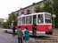 Служебный трамвайный вагон КТМ 234 на "трамвайном карнавале".