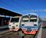 ЭД4МК-0112 на Ярославском вокзале. Рядом - ЭМ4-004.