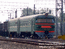 Головные вагоны ЭР9п-132 на ст. Перово.
