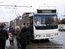 Сочленённый троллейбус ТролЗа-7601 у метро Текстильщики.