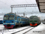ЭД4МК-0122 и ЭД4М-0077 на ст. Свердловск-Пасс.